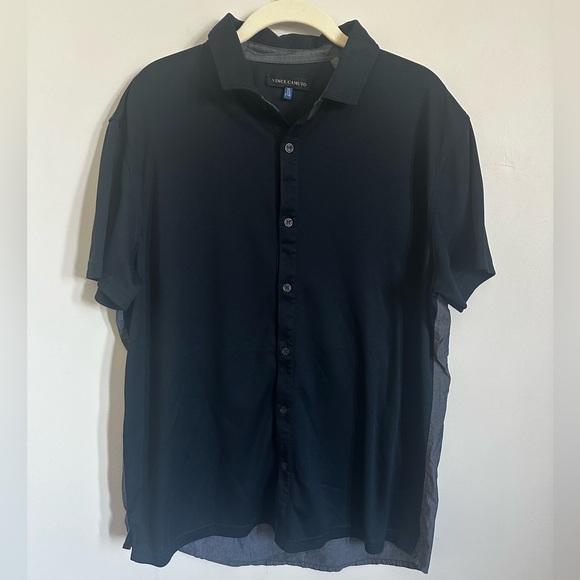 Vince Camuto Short Sleeve Button Down Shirt - Picture 1 of 6